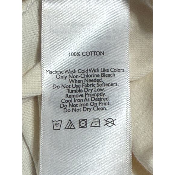 Women's Eddie Bauer Long Sleeve Knit T-Shirt, Ivory, Size XXL - Picture 5 of 5